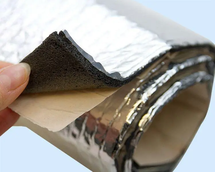 Mút xốp OPP bạc một mặt keo dán