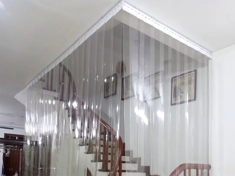Rèm Nhựa PVC Ngăn Lạnh 1 rem ngan lanh dieu hoa remquyhanh 1